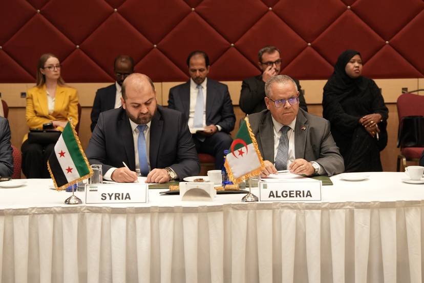 Participation of H.E. Ambassador Boumediene GUENNAD in the meeting of the Council of Arab Ambassadors with the President of the Council of Higher Education of the Republic of Turkey.