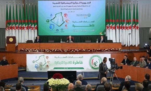 The president of the Republic,  Mr. Abdelmadjid Tebboune, chairs opening of Government-Walis meeting