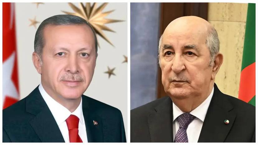 The President of the Republic exchanges greetings with his Turkish counterpart on the occasion of Eid al-Adha.