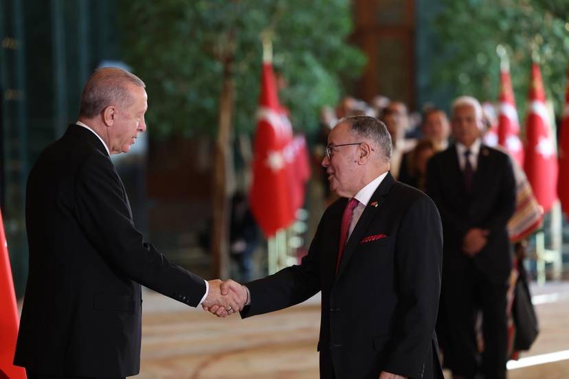 His Excellency the Algerian Ambassador to Ankara, Mr. Amar Belani, attended the reception ceremony on the occasion of the founding of the Turkish Republic