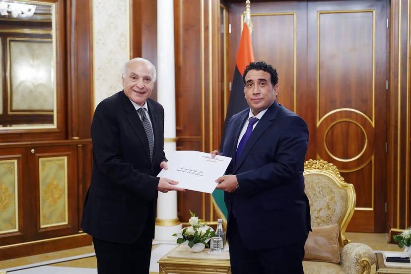 Bakan Attaf, Cumhurbaşkanı'nın yazılı mesajını Libya Başkanlık Konseyi Başkanı'na teslim etti